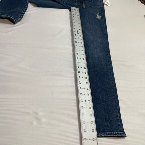 NWT J Brand Skinny Leg Mid Rise Skinny 11” Leg Opening Denim Jeans Size 25 New - Picture 4 of 9